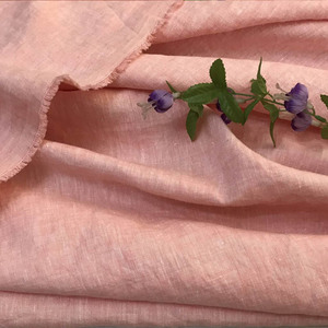 意大利进口汉麻亚麻色织面料加厚秋冬女装男装布料大牌余单零布头