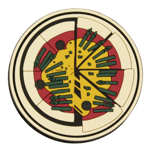 妹世界 现货 cospa 少女与战车 安齐奥高校 pvc脱着式徽章 单款