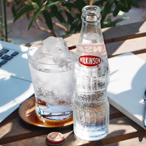 日本进口朝日wilkinson 强碳酸饮料气泡水 调酒苏打水玻璃瓶190ml