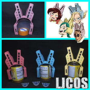 【ljcos】我的英雄学院 曼德勒猫 短毛猫 布偶猫 头盔cosplay道具