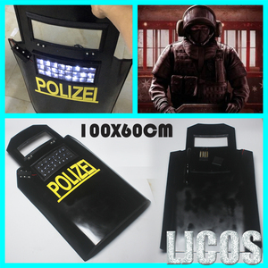 【ljcos】彩虹六号 围攻 闪光盾blitz 闪光护盾黑色款cosplay道具