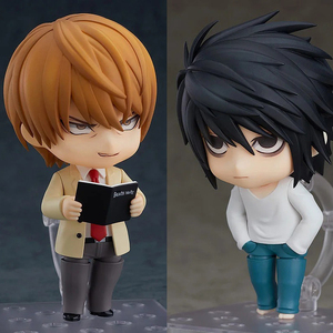 死亡笔记q版粘土人手办周边夜神月盒装l模型可动换脸动漫摆件礼物