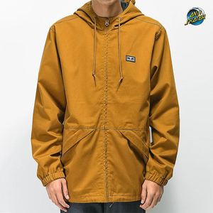 antiskater 经典百搭 拉链连帽 美式卡其工装 滑板卫衣夹克外套
