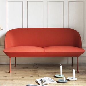 正品现货丹麦 muuto oslo sofa 北欧简约布艺设计甲壳虫客厅沙发