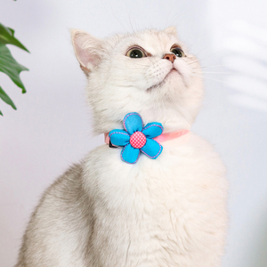 宠物猫咪项圈猫圈幼猫铃铛猫脖子饰品脖圈颈圈项链英短日系可爱风