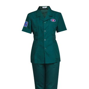 急救服120分体套装急诊科医生护士工作服冬夏季墨绿大码裤子定做