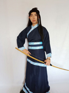 后羿射日服装中秋节表演装扮嫦娥吴刚服饰成人古装侠客演出服道具