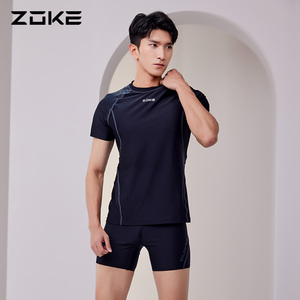 zoke洲克男士泳衣泳裤游泳衣冲浪服防晒服泳衣游泳男款沙滩装