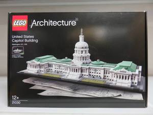 LEGO 21030 乐高积木玩具 经典建筑 美国国会大厦