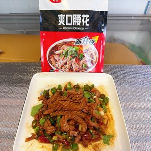 九文爽口腰花整箱25包*240g免浆腰花酒店食材半成品商用 批 发