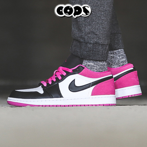 air jordan1 low aj1 耐克低帮树莓玫红男子运动篮球鞋ck3022-005
