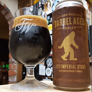 分水岭 陈酿野人 yeti 过威士忌桶 帝国世涛 精酿啤酒