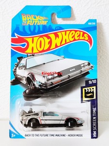 风火轮Hotwheels合金车回到未来back to the future时间机器hover