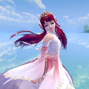 剑网三剑3 剑三猴红 红发曙景华年 剑三羊年红发 易拉罐红发