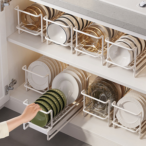 碗盘收纳架厨房置物架碗碟架家用橱柜内筷盒放碗碟架子水槽沥水架