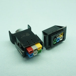 安德森固定座插头电动轮椅接件PCB板PG控制器电源充电端子连接器