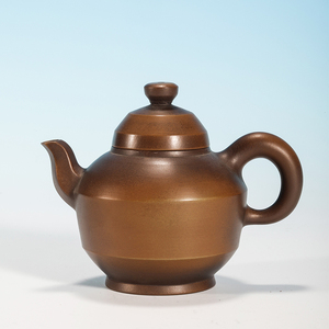 台湾张世奇 纯手工窑变 陶瓷复古风 中式光素茶壶功夫茶具精品