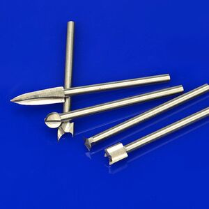 木工电动雕刻刀头电磨木雕根雕铣刀钻头刀头打磨镂空雕刻工具套装