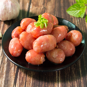 台式纯肉一口肠脆皮圆形波波小香肠儿童早餐亲亲肠无淀粉冷冻食品