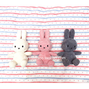 荷兰米米菲兔毛绒玩具灯芯绒床上公仔兔兔玩偶可爱少女心兔年礼品