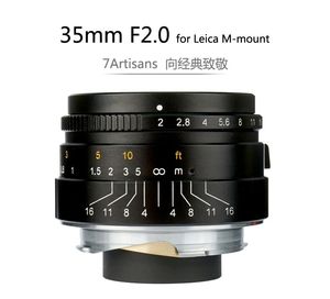 七工匠35mm f2.0 F2人文镜头全画幅Leica 徕卡M卡口M240 M10 M9P
