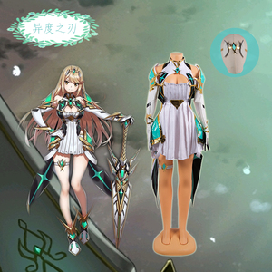异度之刃神剑2光焰天之杯cos服装 现货包邮