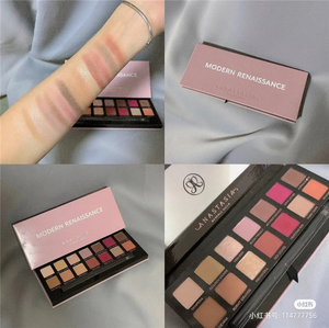 现货美国anastasia眼影盘abh文艺复兴盘14色