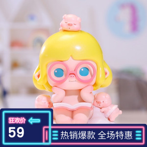 popmart泡泡玛特minico异想世界猪猪妹系列手办盲盒摆件潮玩娃娃