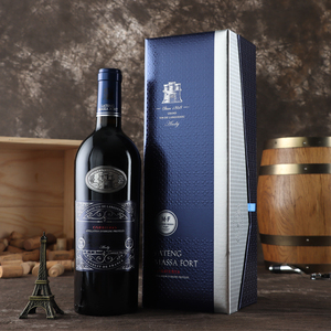 买1瓶送1瓶 14度法国红酒单支礼盒拉图玛萨堡安迪干红葡萄酒aop级