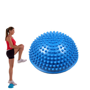 平衡半圆球榴莲球足底按摩脚垫运动稳定训练器材 运动健身平衡碗