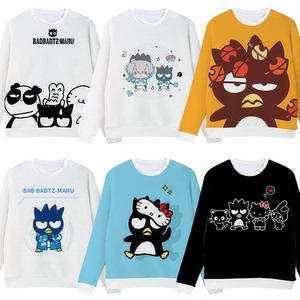 酷企鹅 badbadtz-maru xo薄款秋冬装卫衣长袖打底衫长袖