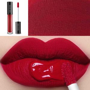 哑光烂番茄色唇釉女持久保湿不易脱色韩国防水雾面红棕色口红正品