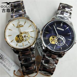 古尊手表男士时尚潮流全自动机械表气质镂空腕表钨钢防水男表6156