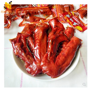 包邮乡巴佬鸭翅湖南风味酱卤肉食15小翅尖30袋2019休闲熟食零食