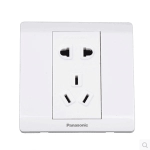 松下开关插座 松下铭悦系列开关插座二位二三极五孔插座wzd122_阿里巴