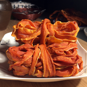 原味南瓜干湖南特产南瓜片300g炎陵农家手工自制小吃零食用农产品