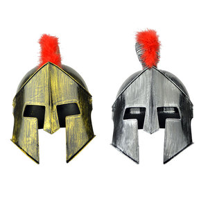 古罗马圣殿战士帽子斯巴达海盗维京武士头盔 儿童玩具男孩COS面具