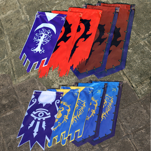 魔兽部落世界周边游戏海报武器小摆件玩具男孩礼物联盟战旗帜道具