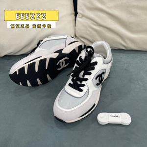 现货  chanel/香奈儿2022s新款熊猫黑白配色运动鞋
