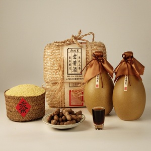 厂家直销莱州府酒半干型黍米黄酒8年传统老黄酒礼盒莱州特产