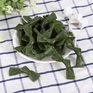 仿真食物海带结模型蔬菜火锅配料装饰道具塑料海带假菜样品装饰品