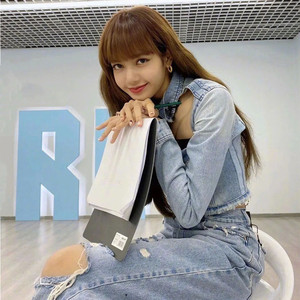 lisa青春有你同款修身显瘦浅蓝色短款牛仔镂空长袖性感衬衫上衣女