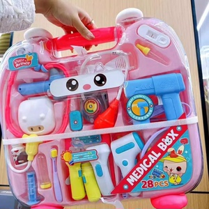 小演员儿童医疗手提箱玩具医生牙科诊所角色扮演场景过家家礼物