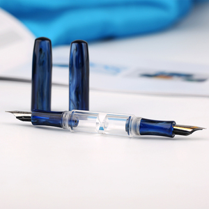 penbbs469钢笔坛笔透明树脂双尖双胆储墨两用钢笔论坛上海晶典