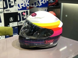 日本进口shoeiz7彩虹l码9.5新摩托车头盔全盔男女大尾翼四季机车