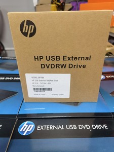 HP惠普原装外置USB移动便携刻录机GP70N光驱DVDRW笔记本F2B56AA