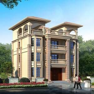 农村自建房四层楼别墅