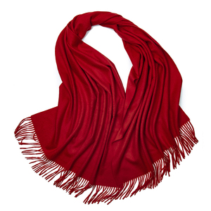 cashmere围巾红色