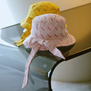 月光爱人 棉麻布帽防晒软布帽子夏季折叠出游印花女士渔夫帽少女