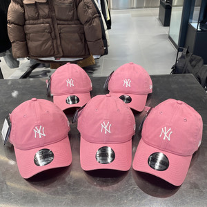 韩国代购New Era软顶棒球帽女生920软顶小标NY女生粉色中标帽子